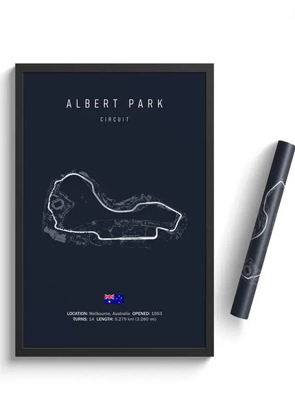 Tableau Circuit Formule 1 – Peinture sur toile des circuits officiels du championnat F1 GP Addicts