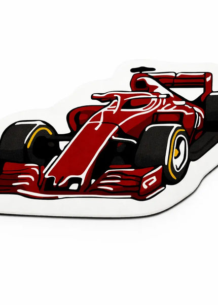 F1 Racing Car Decorative Rug – Iconic Racing Design