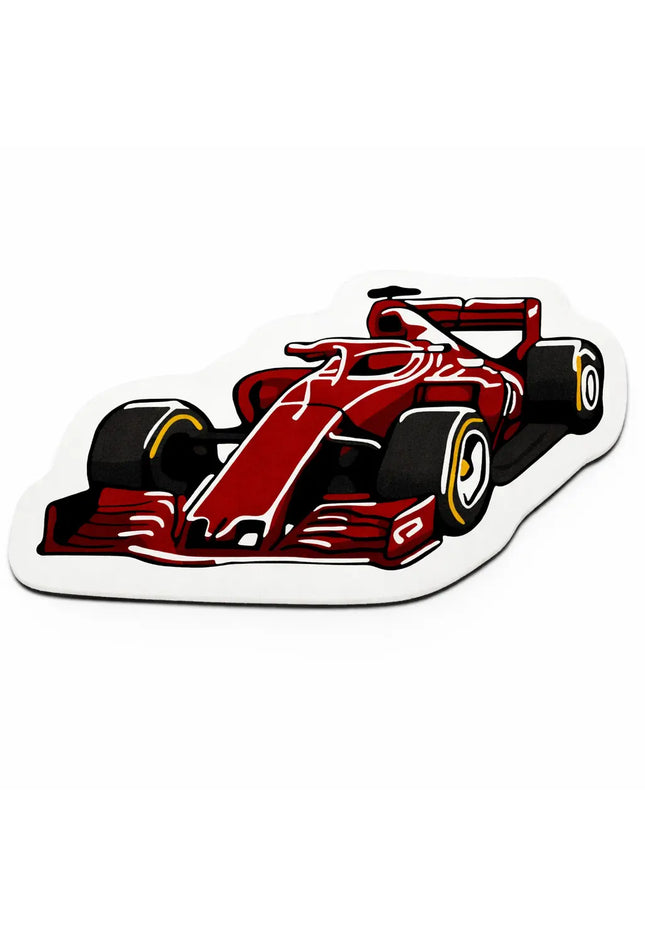 F1 Racing Car Decorative Rug – Iconic Racing Design