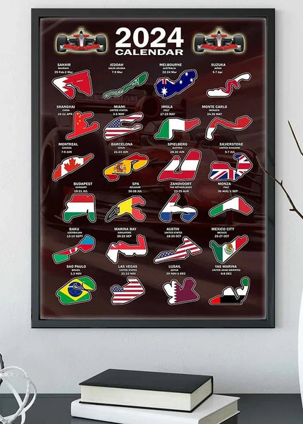Toile Murale Formule 1 – Collection Exclusive Pilotes & Monoplaces GP Addicts