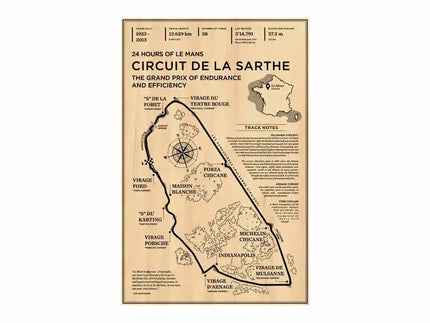Poster Formule 1 – Circuit de Monaco | Affiche Racing Vintage Premium GP Addicts