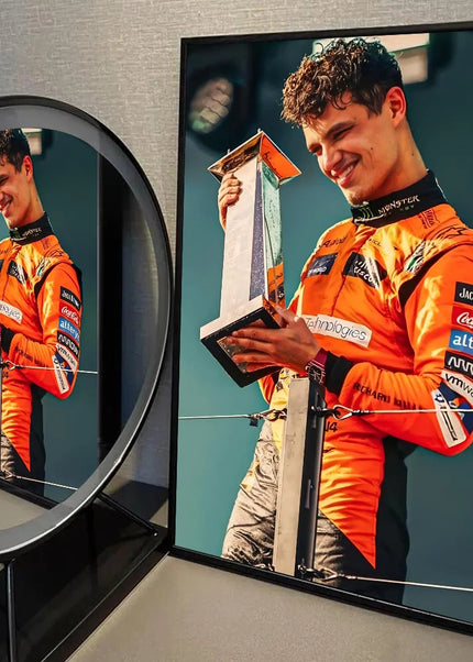 Toile Murale de Lando Norris GP Addicts