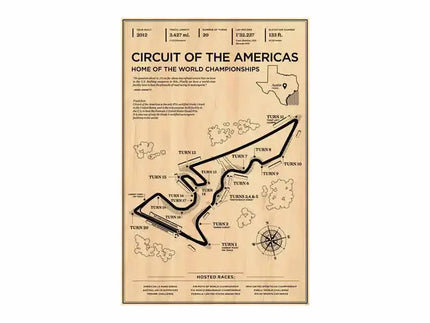 Poster Formule 1 – Circuit de Monaco | Affiche Racing Vintage Premium GP Addicts