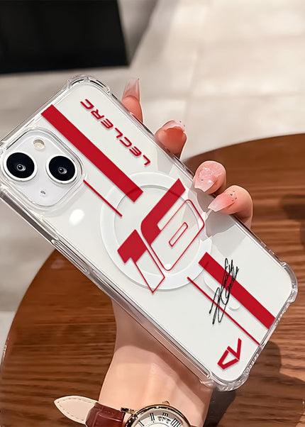 Coque magnétique iPhone Charles Leclerc – Formule 1 GP Addicts