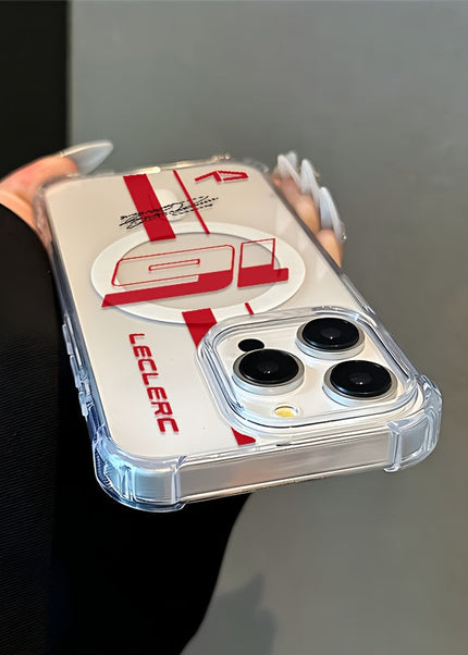 Coque magnétique iPhone Charles Leclerc – Formule 1 GP Addicts